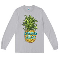 Moon Dust summer vibes pineapple Long Sleeve Tee - BarkalooDesign