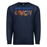 Navy American cowboy Premium Sweatshirt - Zillion Design Studio