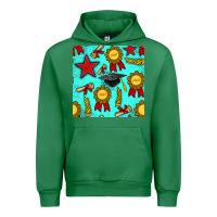 Emerald graduation seamless pattern Urban Hoodie - BundleAndBundleShop