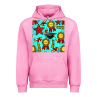 Fuchsia Pink graduation seamless pattern Urban Hoodie - BundleAndBundleShop