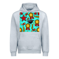 Heather Grey graduation seamless pattern Urban Hoodie - BundleAndBundleShop