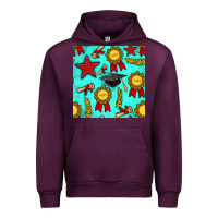Mauve Wine graduation seamless pattern Urban Hoodie - BundleAndBundleShop