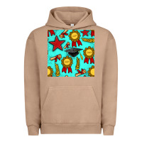 Pigment Burro graduation seamless pattern Urban Hoodie - BundleAndBundleShop
