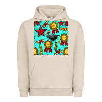 Pigment French Oak graduation seamless pattern Urban Hoodie - BundleAndBundleShop