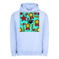Pigment Grape Ice graduation seamless pattern Urban Hoodie - BundleAndBundleShop