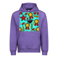Tulip graduation seamless pattern Urban Hoodie - BundleAndBundleShop