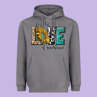 Heavyweight Hoodie for the love of sunshine