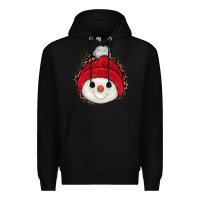 Black snowman Premium Hoodie - JahusDesignShop