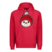 Cardinal snowman Premium Hoodie - JahusDesignShop