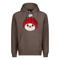 Coffee snowman Premium Hoodie - JahusDesignShop