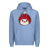 Colony Blue snowman Premium Hoodie - JahusDesignShop