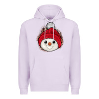 Lilac snowman Premium Hoodie - JahusDesignShop