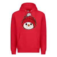 Red snowman Premium Hoodie - JahusDesignShop