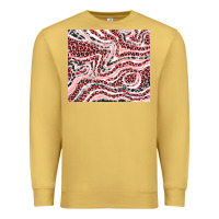 Antique Gold pinky leopard and cowhide valentine's day Premium Sweatshirt - RanaPortraitStore