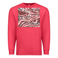Cardinal pinky leopard and cowhide valentine's day Premium Sweatshirt - RanaPortraitStore