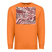 Carrot pinky leopard and cowhide valentine's day Premium Sweatshirt - RanaPortraitStore
