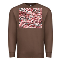 Chestnut pinky leopard and cowhide valentine's day Premium Sweatshirt - RanaPortraitStore