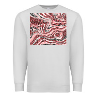 Dove Grey pinky leopard and cowhide valentine's day Premium Sweatshirt - RanaPortraitStore