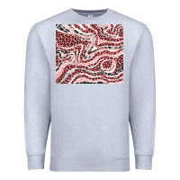 Heather Grey pinky leopard and cowhide valentine's day Premium Sweatshirt - RanaPortraitStore