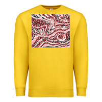 Lemon pinky leopard and cowhide valentine's day Premium Sweatshirt - RanaPortraitStore