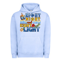 Pigment Grape Ice eight night and eight light for hanukkah Urban Hoodie - AdoDesignShop