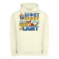 Pigment Pistachio eight night and eight light for hanukkah Urban Hoodie - AdoDesignShop