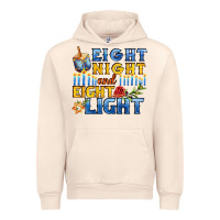 Sandshell eight night and eight light for hanukkah Urban Hoodie - AdoDesignShop