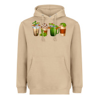 Mushroom frog coffee cups Heavyweight Hoodie - texasbilliewilder