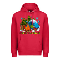 Cardinal merry Christmas camp Premium Hoodie - AdoDesignShop