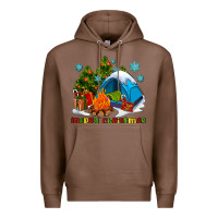 Chestnut merry Christmas camp Premium Hoodie - AdoDesignShop