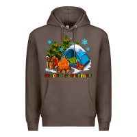 Coffee merry Christmas camp Premium Hoodie - AdoDesignShop