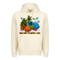 Sandshell merry Christmas camp Premium Hoodie - AdoDesignShop