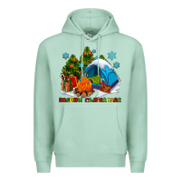 Seafoam merry Christmas camp Premium Hoodie - AdoDesignShop