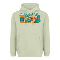 Matcha gemstone coffee cups Heavyweight Hoodie - texasbilliewilder