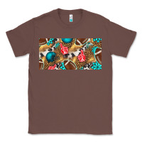 Chestnut american  football with turquoise license plate Classic Tee - BundleAndBundleShop