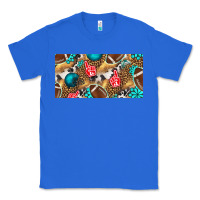 True Royal american  football with turquoise license plate Classic Tee - BundleAndBundleShop