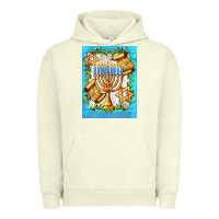 Pigment Pistachio candlestick with parchment Urban Hoodie - AdoDesignShop