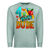Seafoam 4th grade dude Premium Sweatshirt - texasbilliewilder