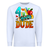 White 4th grade dude Premium Sweatshirt - texasbilliewilder