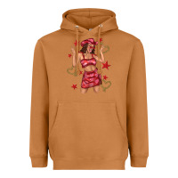 Meerkat heart cowgirl Heavyweight Hoodie - texasbilliewilder