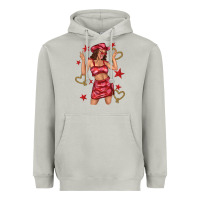 Moon Dust heart cowgirl Heavyweight Hoodie - texasbilliewilder