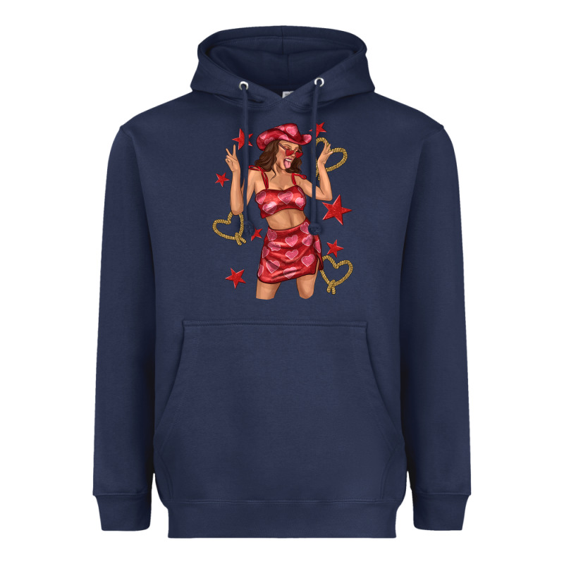 Heart Cowgirl Heavyweight Hoodie by texasbilliewilder | Teevron