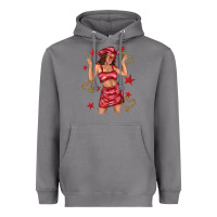 Storm heart cowgirl Heavyweight Hoodie - texasbilliewilder