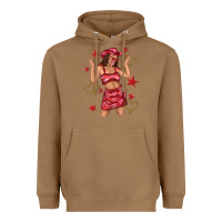 Toasted Coconut heart cowgirl Heavyweight Hoodie - texasbilliewilder