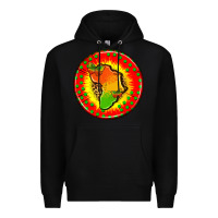 Black juneteenth  coasters Premium Hoodie - AdoDesignShop