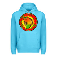Ocean Blue juneteenth  coasters Premium Hoodie - AdoDesignShop