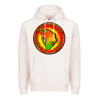 Pale Pink juneteenth  coasters Premium Hoodie - AdoDesignShop