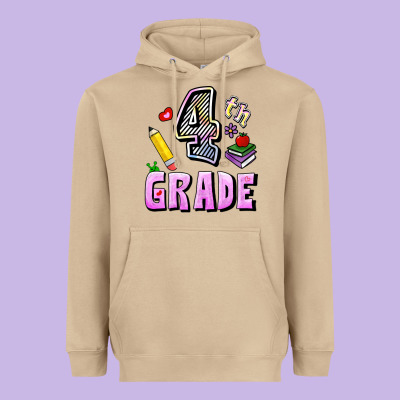 Heavyweight Hoodie Fourth Grade