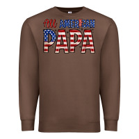 Chestnut all American papa Premium Sweatshirt - Zillion Design Studio
