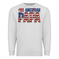 Dove Grey all American papa Premium Sweatshirt - Zillion Design Studio